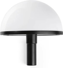 Aplica de perete neagra design minimalist DOME