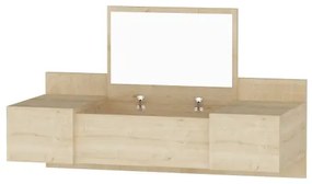 Masă de toaletă ZAKKUM 33x100 cm bej