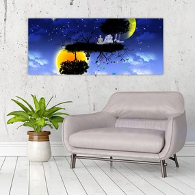 Tablou - Reflecția echilbrului (120x50 cm)