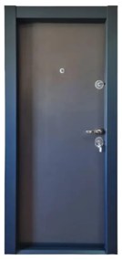 Usa metalica de apartament cu izolatie si vizor Novo Doors First Class NDFC01, Deschidere Stanga Dreapta, Dimensiune 200X88 cm, Tabla 12 mm, Kit