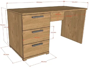 SAM DESK OAK