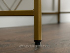 Masă PC Unica (nuc + auriu). 1109857