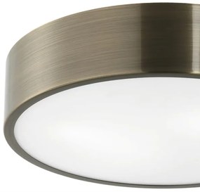 Plafonieră DANTE 1xE27/60W/230V d. 26 cm patină