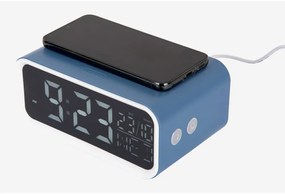 Ceas deșteptător digital cu încărcător wireless Chunky LED – Karlsson