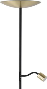 Eglo 901979 - Lampă de podea LED dimabilă CONIVARINO LED/26,5W/230V +LED/4W, auriu