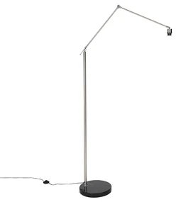 Lampa de podea moderna din otel reglabilă - Editor