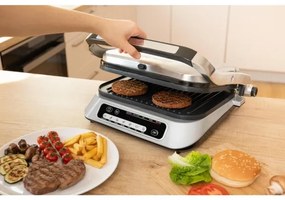 Grătar de contact Sencor 2100W/230V crom mat