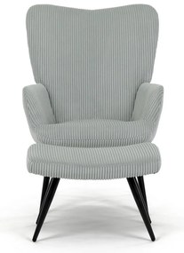 Fotoliu pentru relaxare cu suport pentru picioare L7285 BLUE6, albastru