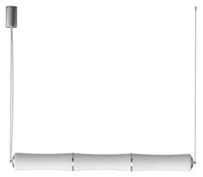 Immax NEO 07103L - Lustr LED BAMBOOS 45W/230V 135 cm, stmívatelný, Tuya+DO