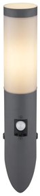 Aplica de perete pentru exterior cu senzor de miscare design modern, IP44 BOSTON antracit 3157AS GL
