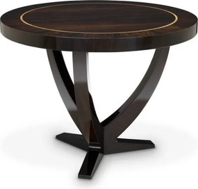 Masa design LUX din lemn de mahon Umberto 100x76cm 109526 HZ