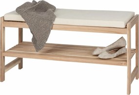 Wenko Șapcă de pantofi din lemn cu scaun ACINA