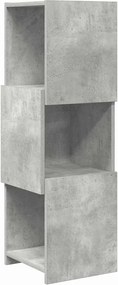 vidaXL Dulap de colț Gri din beton 30,5x30x95cm Lemn compozit