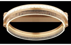 Lustra LED aplicata design circular cu telecomanda BLONDIE D-40cm