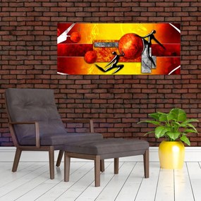 Tablou - Pictura omenirii (120x50 cm)