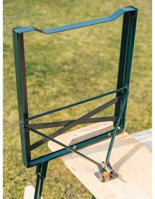 Happy Green Set de grădină cu spătar 75 x 60 x 115cm, maro deschis