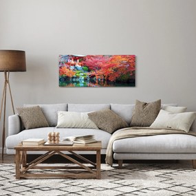 Tablou - Peisaj oriental (120x50 cm)