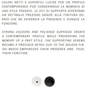 Plafoniera design retro realizata manual din ceramica B-W
