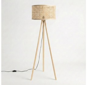 Lampă LED de podea CERIA Brilagi, 1xE27/60W/230V, Ø 40 cm, bej