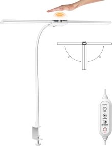 Top Light - lampă de birou LED dimabilă cu clemă LYRA LED/18W/230V 3000-6500K albă
