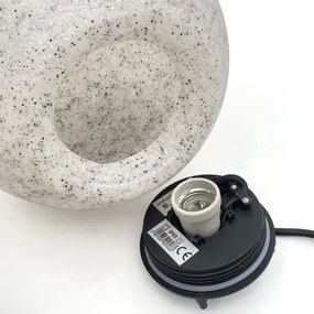 Corp de iluminat decorativ de exterior LUMISTONE 1xE27/15W/230V IP65 Ø25 cm