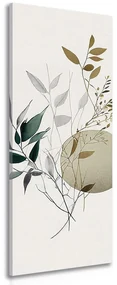 Tablou plăntuțe în design boho