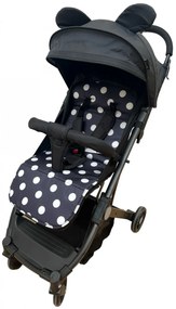 Carucior sport pentru copii, pliere compacta pentru avion cu sistem tip troller - CPC-28-mickey