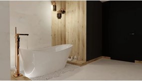 Cada freestanding Rune Toke acril alb lucios 170x75 cm