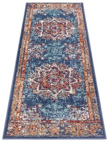 Covor albastru închis de tip traversă 80x240 cm Orient Maderno – Hanse Home