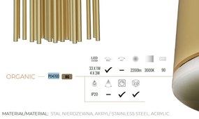 Lustra LED dimabila design Premium Class Quality ORGANIC