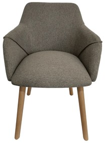 Fotoliu design, maro   fag, PETRUS