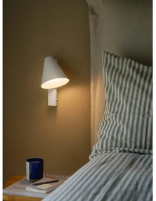 Nordlux - Aplică de perete WILMER cu USB, 1xE14/40W/230V, albă