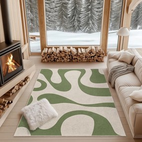 Covor verde lavabil 120x180 cm Matcha Latte – Mila Home