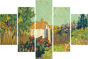 Tablou - Imitator of Vincent van Gogh, Landscape, reproducere (150x105 cm)