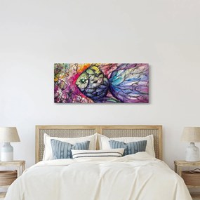 Tablou - Peștișorul colorat (120x50 cm)