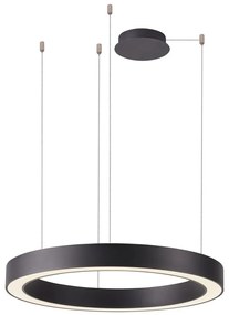 Azzardo AZ5047 - Lustră LED dimabilă pe cablu MARCO LED/60W/230V negru + + telecomandă