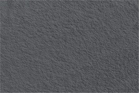 Fotoliu bean bag gri închis cu tapițerie din blană artificială Lilibet – Bobochic Paris