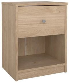 Noptieră cu aspect de lemn de stejar May - Tvilum