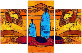 Tablou - Pictură străveche (90x60 cm)