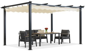 Pergolă retractabilă Barbados 3x4m Garden Point