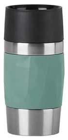 Cană termos Tefal 300 ml COMPACT MUG oțel inoxidabil/verde