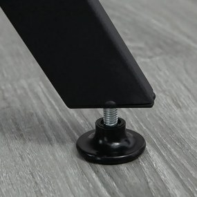 Masa rotunda de bucatarie Agatha, picior de masă din metal, blat 90 cm