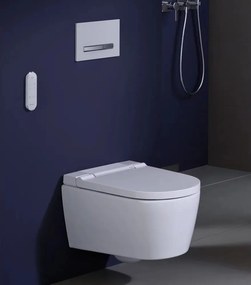 Vas wc suspendat Geberit Aquaclean Sela cu functie de bideu electric alb alpin