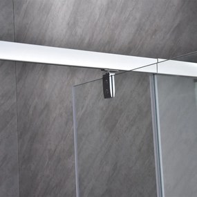 Ușă de duș reglabilă flexibilă 86-101x185 cm