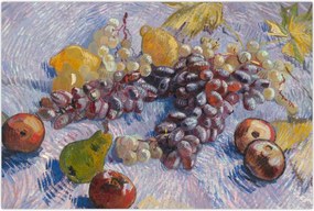 Tablou - Vincent van Gogh, Grapes, Lemons, Pears, and Apples, reproducere (90x60 cm)