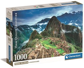 Orașe Machu Picchu Puzzle Peru de 1000 de piese Clementoni
