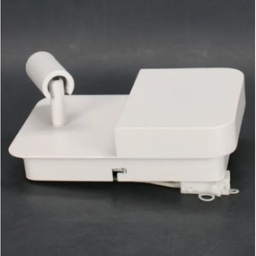 Aplică LED Lucide 79200/08/31 BOXER LED/10W/230V + LED/3W USB alb