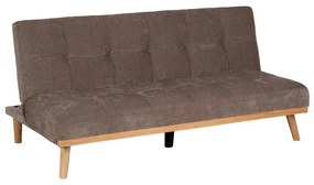 Canapea maro extensibilă cu tapițerie din chenille 178 cm – Ixia