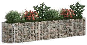 Strat inaltat gabion, 260x50x50 cm, fier galvanizat 260 x 50 x 50 cm, 1, 1