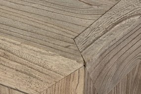 Bufet rustic, din lemn masiv, cu 3 sertare, „Étable”